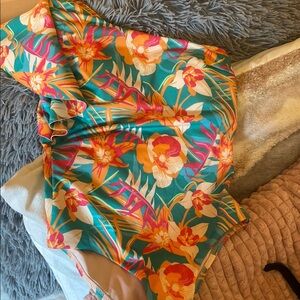 Tropical Floral One-Piece Swimsuit